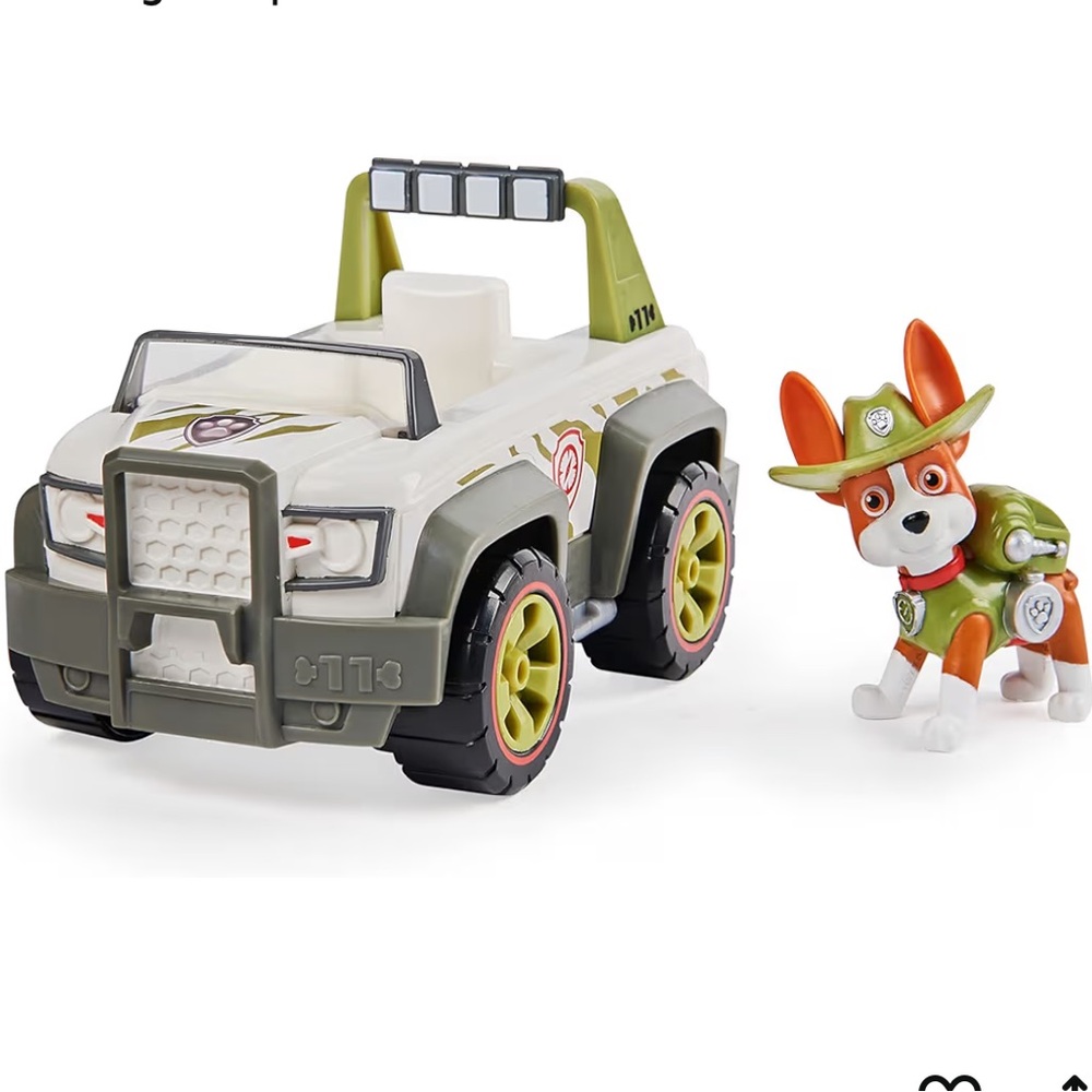 Paw Patrol Tracker's Jungle Cruiser Vehicle Set
